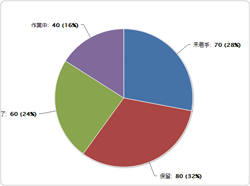 スクリーンショット:円グラフ